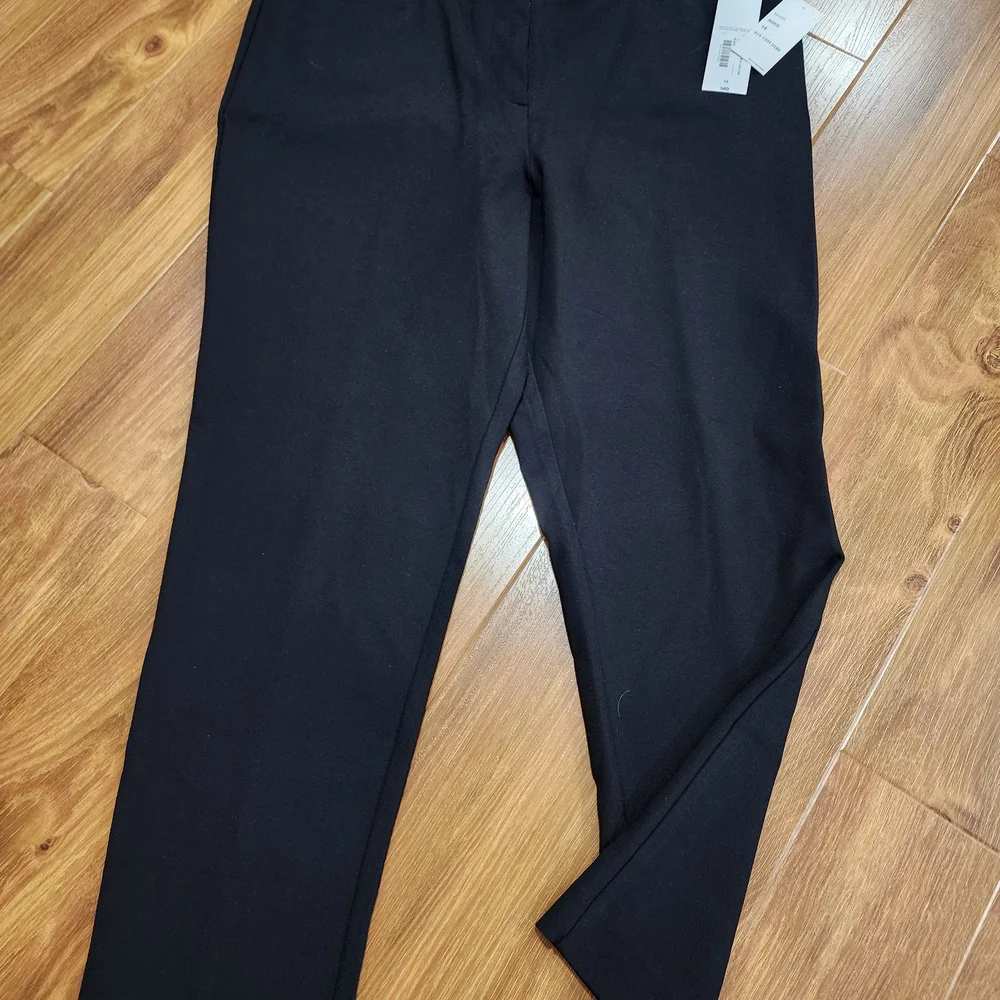 Liz Claiborne Classic Black Trousers - Picture 1 of 4